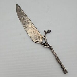 Bombay Company Amethyst Collection 13" Branch Cake Serving Knife Wedding